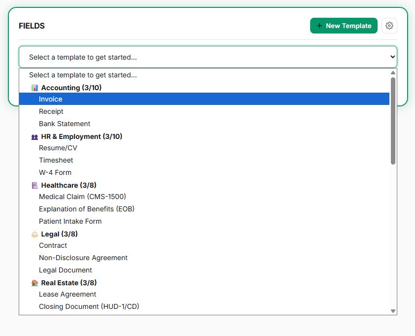 Choose from 70+ templates