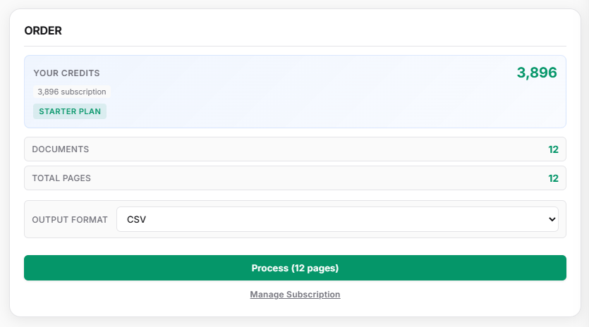 Review and process documents